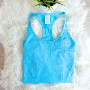 ❌ SOLD ❌ Champions Baby Blue Duo Dry workout Tank
